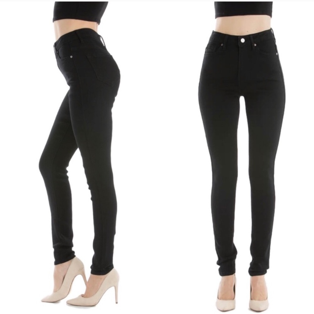 Black high rise KanCan jeans